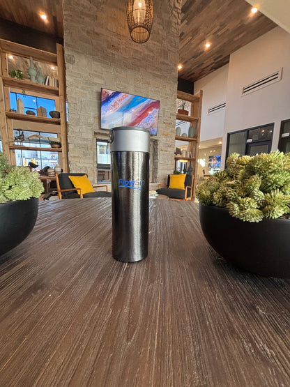Flow Sip™ – Titanium Hydration Bottle